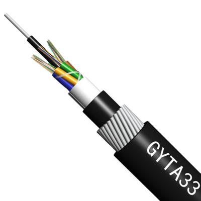 China Underwater Optical Fiber Cable Double Layer Steel Wire Armoring Cable with Excellent Water-Proof Performance for sale