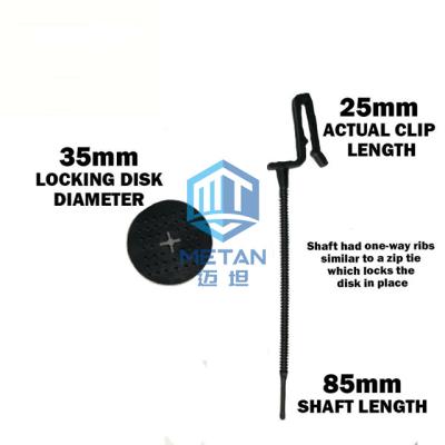 China Solar panel bird proofing aluminum clips 2.5mm and 304 stainless steel and nylon UV popular in Australia MT-SPCGC-004 for sale