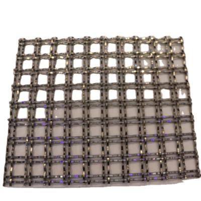 China Plain Weave Hot Sale 2021 Decorative Stainless Steel Wire Mesh For Interior Partition MESH SCREEN ARCHITECTURAL & DECORATIVE METAL SHEETS & for sale