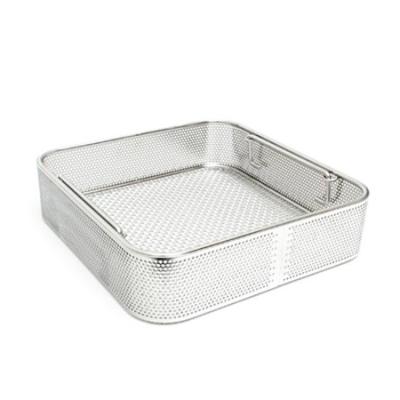 China Metal mesh tray for washing and sterilizing stainless steel for sale