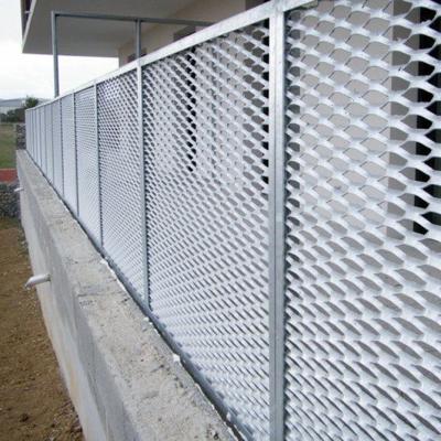 China Plain weave expanded metal security gates for high security for sale