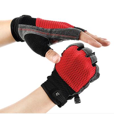 China Mens Half-finger Cycling Gloves And Safety Protection Sports Gloves for sale