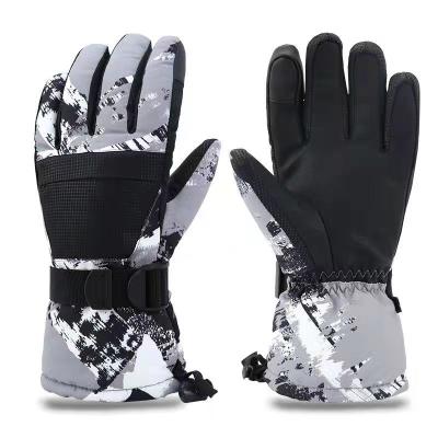 China High Breathable Waterpoof Snowboard Gloves For Skiing Snowboarding Outdoor Sports Waterproof Ski Gloves Winter Warm for sale