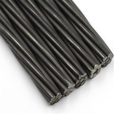 China 12.7mm High Tensile 416 /a 416-10 astm prestressed concrete 7 steel strand for sale