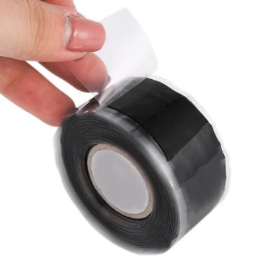 China 3Meters Waterproof Universal Waterproof Silicone Repair Tape Black for sale