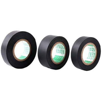 China High Voltage Fire Resistant Black Electrical Insulating PVC Tape for sale