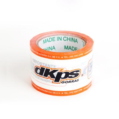 China Waterproof custom transparent bopp packaging tape with logo 48mm for sale