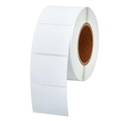 China Barcode Waterproof Adhesive Sticker Thermal Adhesive Sticker Label in a Rolls for sale