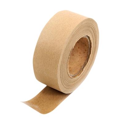 China Waterproof Eco Friendly Gummed Biodegradable Paper Tape Brown For Carton Sealing for sale