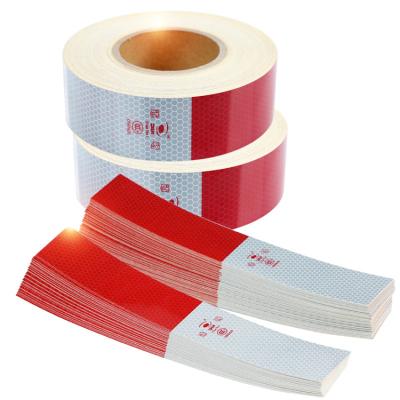 China Untearable PET Pavement Safety Reflective Tape For Trucks High Visibility for sale