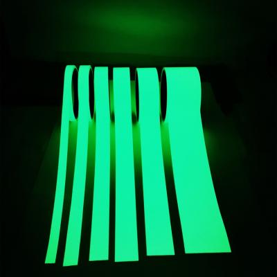 China Untearable Glow in the Dark Self Adhesive Fluorescent Tape Luminous Tape Home Decoration for sale