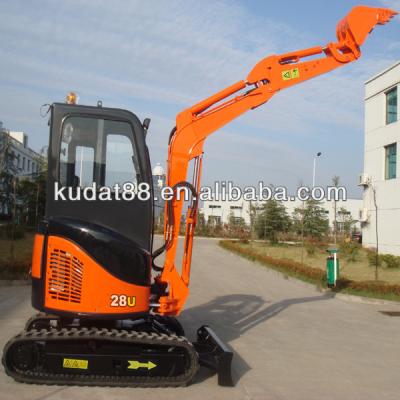 China cheap price of kudat KD28U excavator,rc excavator,chinese mini excavator parts for sale 0.1 for sale