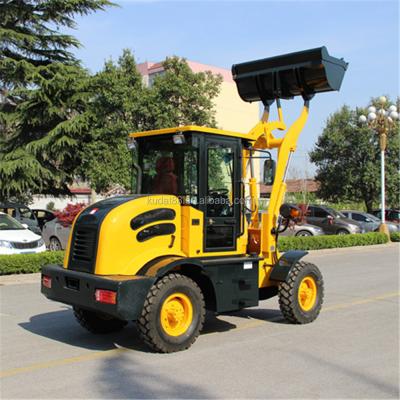 China Construction Material Shops Hydrostatic Loader ZL10A (1ton Wheel Loader, 4wd Wheel Transmission Wheel Loader) for sale