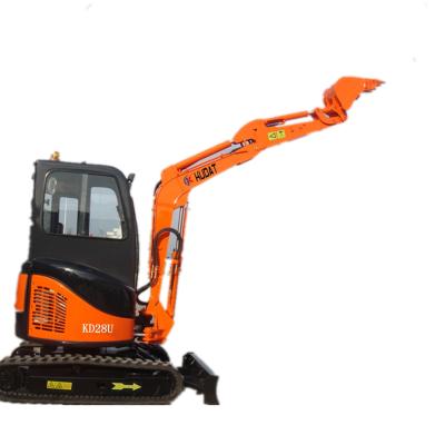 China Construction material shops KD28UU 3 ton mini crawler excavator in low price for sale (mini excavator) for sale