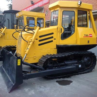 China Factory mini crawler T80 bulldozer with engine LR4A3Z-22 (8 ton bulldozer, 80hp) for sale