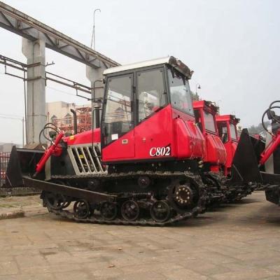 China Farms 80HP Track Type Small Caterpillar Tractor With Diesel Engine for sale