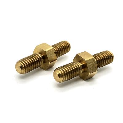 China General Industry Brass Non-Standard Double Hex Head Studs for sale