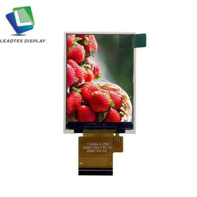 China TFT LCD display module 2.4 inch 240*320dots IPS lcd with 18bit RGB interface 2.4 inch lcd tft screen 2.4