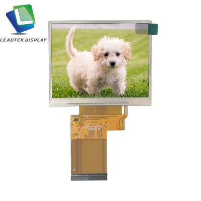 China 3.5 inch lcd display module with 640*3RGB(H)X480(V) 3.5 RGB interface IPS tft lcd module for sale