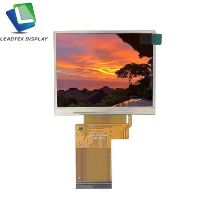 China 3.5 inch lcd display module with 640*3RGB(H)X480(V) 3.5 RGB interface IPS tft lcd module for sale