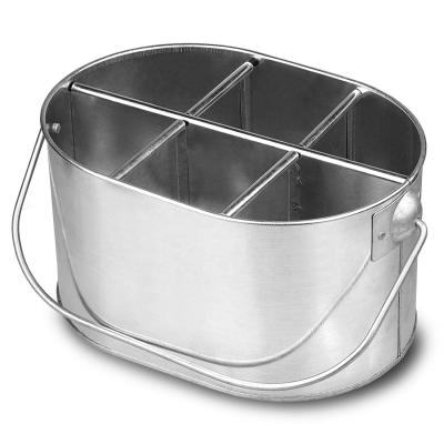 China Sustainable Utensil Cart Utensil Bin / Utensil Bucket for sale