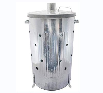 China Sustainable FIRE INCINERATOR 90L Rapid Burner Holes Full For Paper And Garden Waste for sale