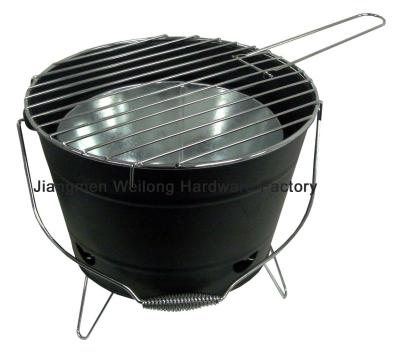 China Easily Assembled Outdoor BBQ Grill Cooking Tools Japanese Style Charcoal BBQ Bucket Grill for sale