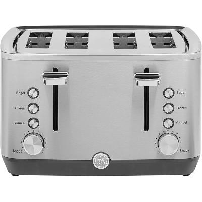 China Easy to Use 1500 Watt Car Toaster 4-Slice Toaster with Preset Controls for 7 Shade Settings Bread Ovens for sale