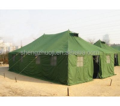 China Waterproof Outdoor Pole Style Military Camping 20 People Tent for sale