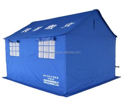 China Straight Bracing Type Outdoor Disaster Relief Tents for sale