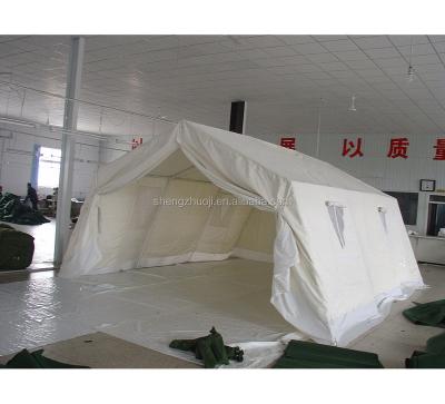 China Red Cross Steel Waterproof White Sanitary Tent for sale