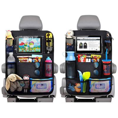 China Wholesale Custom Eco-Friendly Back Seat Multi-Functional Toy Storage Back Seat Car Rack Hanging Bag Anti-Kick Hanging Bag for sale