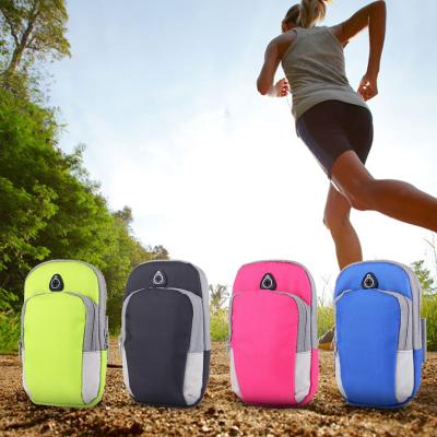 China Outdoor Sports Arm Bag Men And Women Mobile Phone Arm Bag Eco - Friendly Running Gym Bag for sale