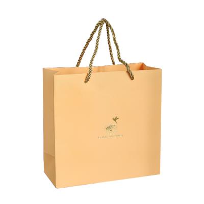 China Recyclable Custom Shopping Paper Bag With Logo High Quality Bakery Paper Bag Gift Bag for sale