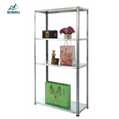 China Adjustable Corrosion Protection 5 Layers Shelving Light Duty Shelving Bracket Galvanized Bracket And Powder Coated All Metal for sale