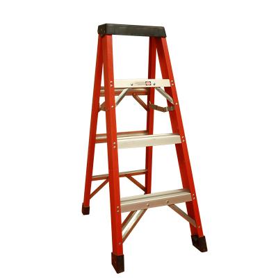 China Insulation Ladders Practical Close Folding Step Ladder Hinge Movable Ladder for sale