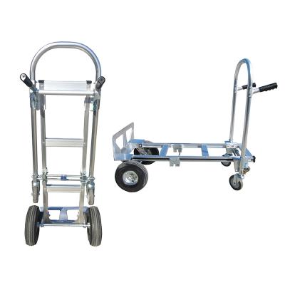 China Durable Convertible Hand Truck, Pneumatic Wheels, 2-IN-1 Truck 2-IN-1 x3-1/2