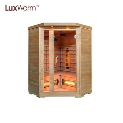 China Computer control panel new generation infrared sauna rooms with computer control panel sauna for sale