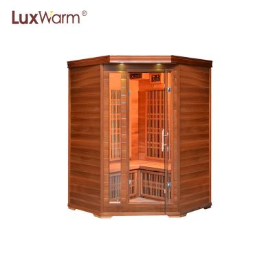 China Computer control panel hot sale far infrared sauna equipment with carbon fiber heater for sale