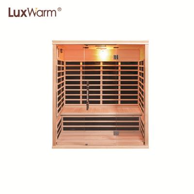 China Mini Computer Control Panel Mobile Infrared Sauna with Reading Light and Temperature Sensor for sale