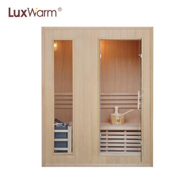 China Cheapest Computer Control Panel Steam Portable Dry Sauna Room With Stove And Lava Stone For Healthy for sale