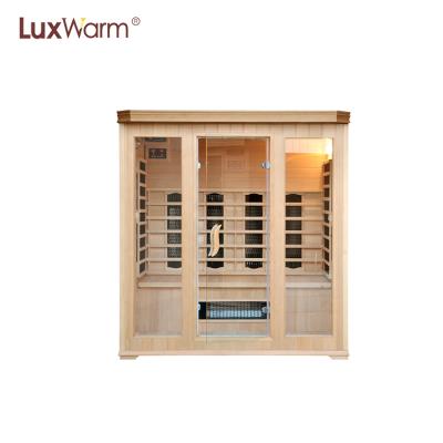 China Computer control panel far infrared raves sauna equipment with bluetooth music for sale