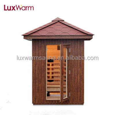 China Newest Model Computer Control Panel Best Outdoor Garden Sauna With Unique Design for sale