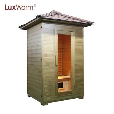 China Computer Control Panel Garden Use Outdoor Far Infrared Greenhouse Sauna Dome Beauty Spa for sale