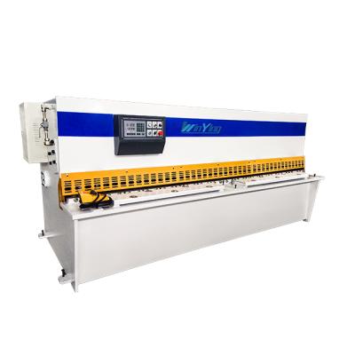 China Hotels QC12K 6x2500mm Machine CNC Hydraulic Shear Cutting Machine For 6mm Carbon Steel for sale