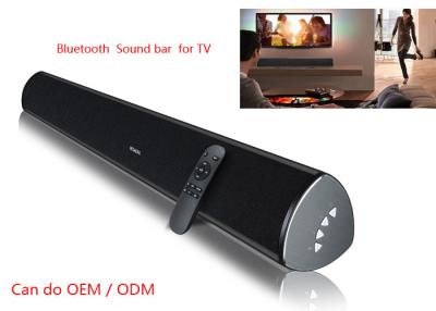 China 34 Inch Wireless Sound Bar Speaker , Home Cinema Sound Bars With Subwoofers For TV for sale