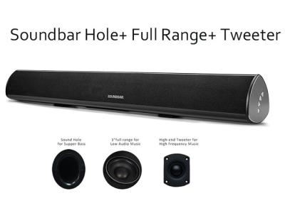 China 3 Audio Modes 2.0 Sound Bar With Good Bass , Bluetooth Soundbar With Subwoofer for sale