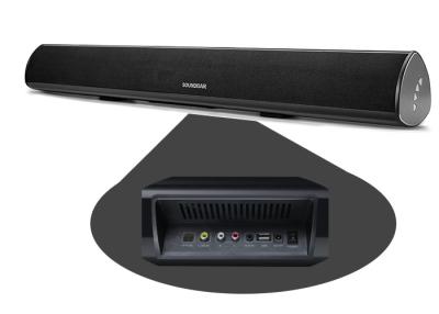 China 60 Watts 2,0 de Stereo Correcte Bar van ChannelTV met Bluetooth/Optische/Coxail-Input Te koop