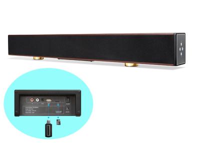 China Wooden Housing 60 Watt RCA Sound Bar , RCA TV Sound Bar With Bluetooth / USB for sale