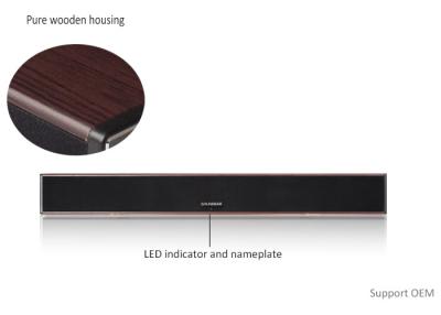 China 33.5 Inch Wireless Surround Sound Bar With USB RCA 3.5mm Input For TVs / Phones for sale